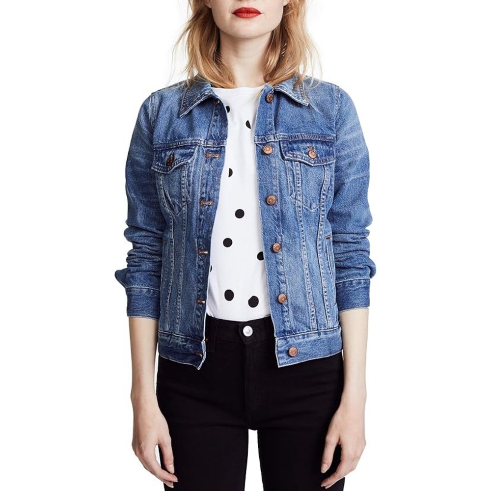 Madewell Classic Fit Blue Denim Jean Jacket